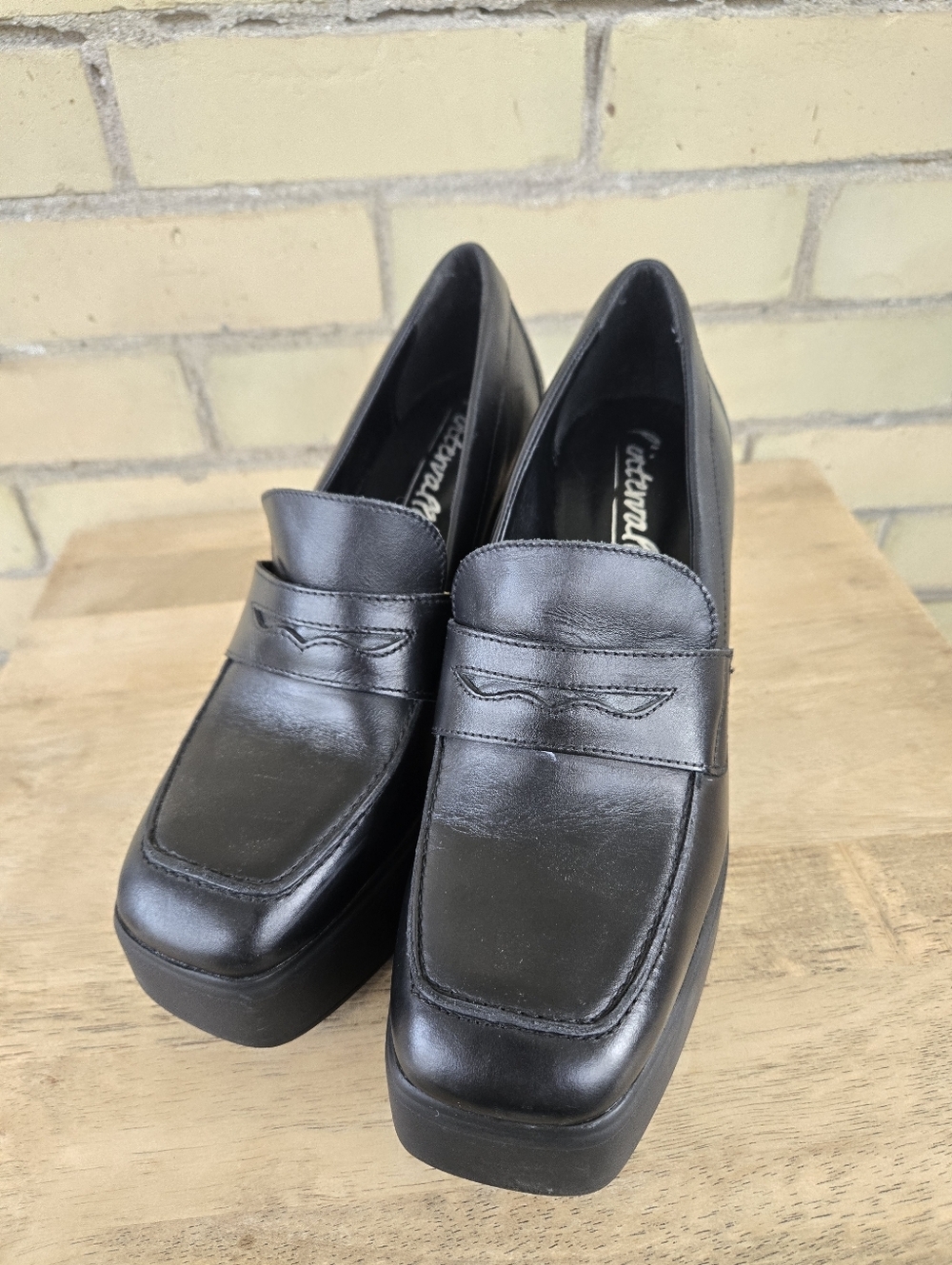 L'Intervalle Platform Penny Loafers - Picture 2 of 10